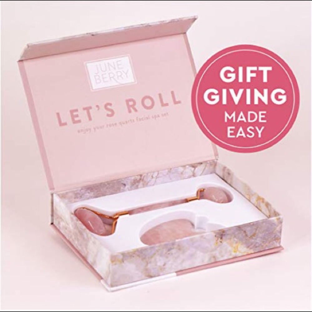 BRAND NEW JUNEBERRY FACIAL ROLLER AND GU